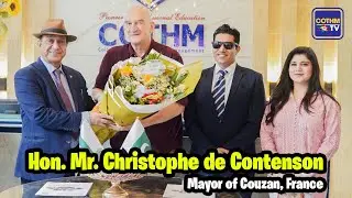French Ex Mayor Visits COTHM Pakistan to Foster Global Collaboration!