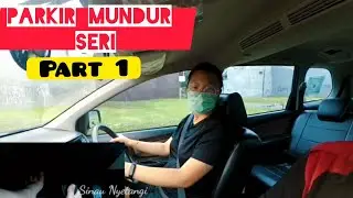 cara parkir seri mundur|| feat vinna||  part 1
