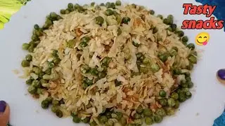 चूड़ा मटर - विहार की खास रेसिपी । Crispy Chooda Matar Recipe। Tasty Snacks । @Swadisht.Recipe