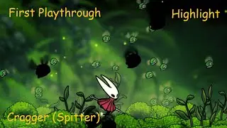 Cragger (Spitting Boss) Defeated - First Playthrough Highlight - Hollow Knight Silksong