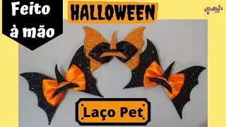 Feito à Mão | Lacinho Pet | Dia das Bruxas | Halloween