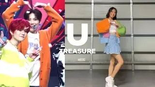 TREASURE - ‘U’ Dance Cover (Mirrored + Comparison Ver.) | joy.pawppin