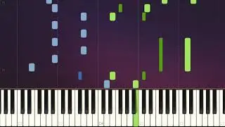 East Root - Into The Rain ~ EASY PIANO Tutorials Slow