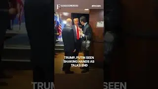 Watch: Trump, Putin Say Goodbye After Alaska Summit On Ukraine | N18G
