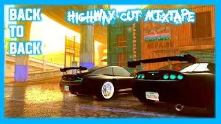 GTA 5 || CUTTING UP THROUGH TRAFFIC / BACK TO BACK MIXTAPE || DUO MIXTAPE || GTA 5 HIGHWAY CUTS ||