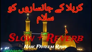 Karbala K Jaan Nisaron Ko Salam | Syed Hassan Ullah Hussaini | New Muharram Kalam @naikfaheem
