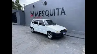 LEIL&Atilde;O DE VE&Iacute;CULOS - FIAT UNO MILLE FIRE 1.0 2006 - BRANCA - FLEX