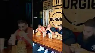 J Webby vs 3 x Strong Men in Burger Race - Burgies - Campbellfield, VIC