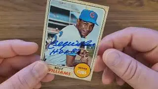My 2025 National Sports Collectors Convention Additions: Autographed Vintage Baseball Cards