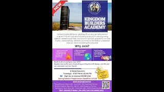 KINGDOM BUILDERS ACADEMY (KBA) - Spring Session 7: April 15, 2025