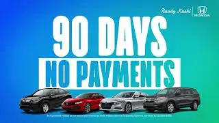 Randy Kuehl Honda is offering No Payments for 90 Days in until April 31st!