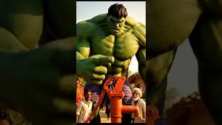 Hulk Ne gaon mein pani ka pump sudhara #gta #shorts #hulk