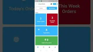 How to process swipe to pickup order on Vshopp Delivery App