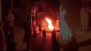 Bhogi Mangtalu celebration🌅 #bhogi #bhogi2025 #bhogivlog #bhogimantalu #celebration #occasions #fun