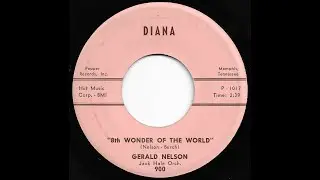 GERALD NELSON - 8TH WONDER OF THE WORLD (DIANA 900) Memphis 1959