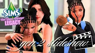 Слайд-шоу второго поколения 🦋🧪🧸 | Необычное наследие | The Sims 3