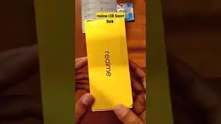 realme LED Wi-Fi Smart Bulb💡Unboxing || #shorts #realme #smartlife