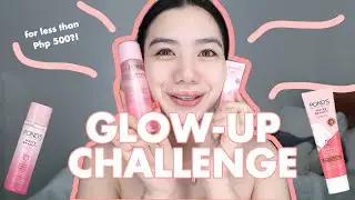 48 Hr Glow UP Challenge! + 2 step dewy skin routine for less than 500 pesos!? | Jewel Mesina