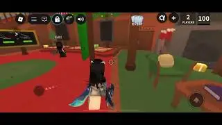 Play mm2 with em and my bestie (new avatar and my friend is laggy)