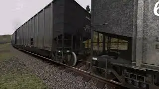 Alaska Railroad 4001 Empty Coal Train at Indian