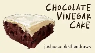 Chocolate Vinegar Cake recipe - a Great Depression era recipe