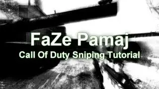 FaZe Pamaj | Personalized Modern Warfare 3 Sniping Tutorial