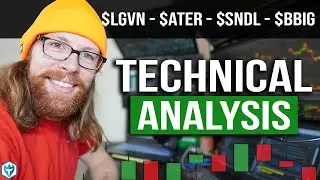 [LIVE] Технический анализ $LGVN $ATER $BBIG $SNDL - ДНЕВНАЯ ТОРГОВЛЯ с Россом!