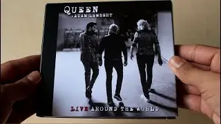 Queen + Adam Lambert - Live Around The World ( CD / Blu-ray ) - Unboxing CD