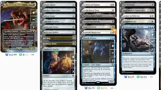 Профиль колоды MTG Final Fantasy Commander &laquo;Предназначенный воин&raquo;