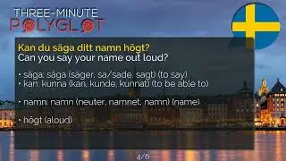 Swedish Learning Made Easy 2: Sentence Breakdown & Word Insights!