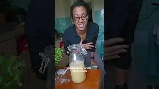 J'essaie de faire du soda maison avec la  lactofermentation