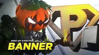 Speed Art #6 | Banner for Super Pixel (@TuSuperPixel) | ThXony