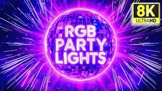 LED RGB Party Lights &ndash; Flashing Disco Lights with Dance & Disco Music