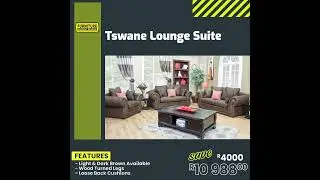 Mid Year Stocktake Sale 2023 - Tswane Lounge Suite