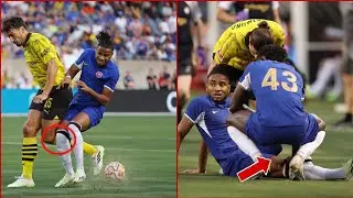 Nkunku INJURY Vs Borussia Dortmund