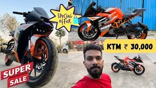 🥳30हजार में Sports bike KTM,Second hand Bikes in Thane,Mumbai, Second hand bike KTM