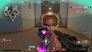1v4 CLUTCH MOMENT! 💀 CUSTOM GAME | VALORANT