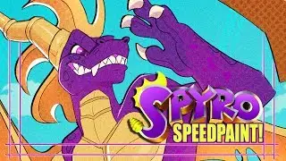 { SKATER SPYRO | SPEEDPAINT }