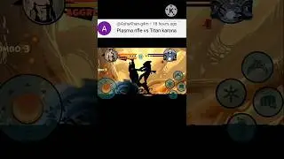 Plasma Rifle vs Titan ⚡| The Ultimate Power Battle 🔥 | Shadow Fight 2 #shorts