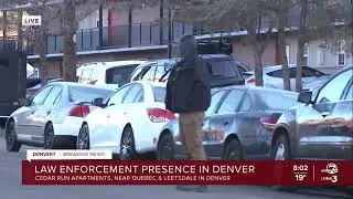 ICE, DEA, FBI conduct operation at Denver apartment complex