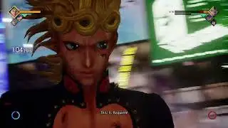 JUMP FORCE Giorno Giovanna vs Goku