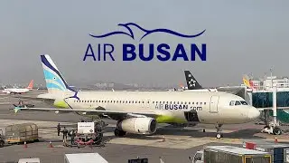 4K)AIR BUSAN | Seoul to Jeju 🇰🇷 | Airbus 320-200 | BX8029