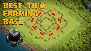 Best Th10 Dark Elixir Farming Base 2020 | Clash of Clans