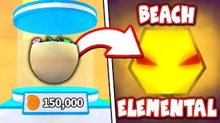 *NEW* BEACH WORLD & BEACH PETS UPDATE in Bubble Gum Simulator!! (Roblox)