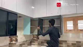 &ldquo;How to Fit G Profile Handles on Kitchen Overhead Cabinets&rdquo; #citylinkachievers #interiorbyyathish 