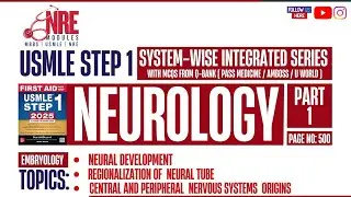 NEUROLOGY | PT-1 | Embryology | Neurodevelopment, Neural Tube Regionalization, CNS vs PNS  