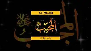 Meaning Of AL-MUJIB | #shorts #allah #islam