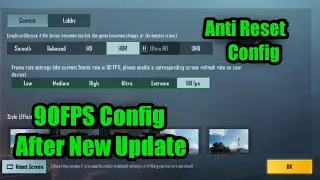 Pubg Mobile India 90FPS Config 100% Working Anti Reset File 90fps #bgmi #90fps #config BINOMO PUBG