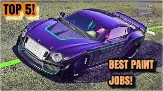 TOP 5 AWESOME PAINT JOBS FOR THE NEW ENUS PARAGON R ( Diamond Casino And Resort DLC ) | GTA 5 ONLINE