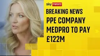 PPE Medpro: Company linked to Michelle Mone ordered to repay &pound;122m in damages